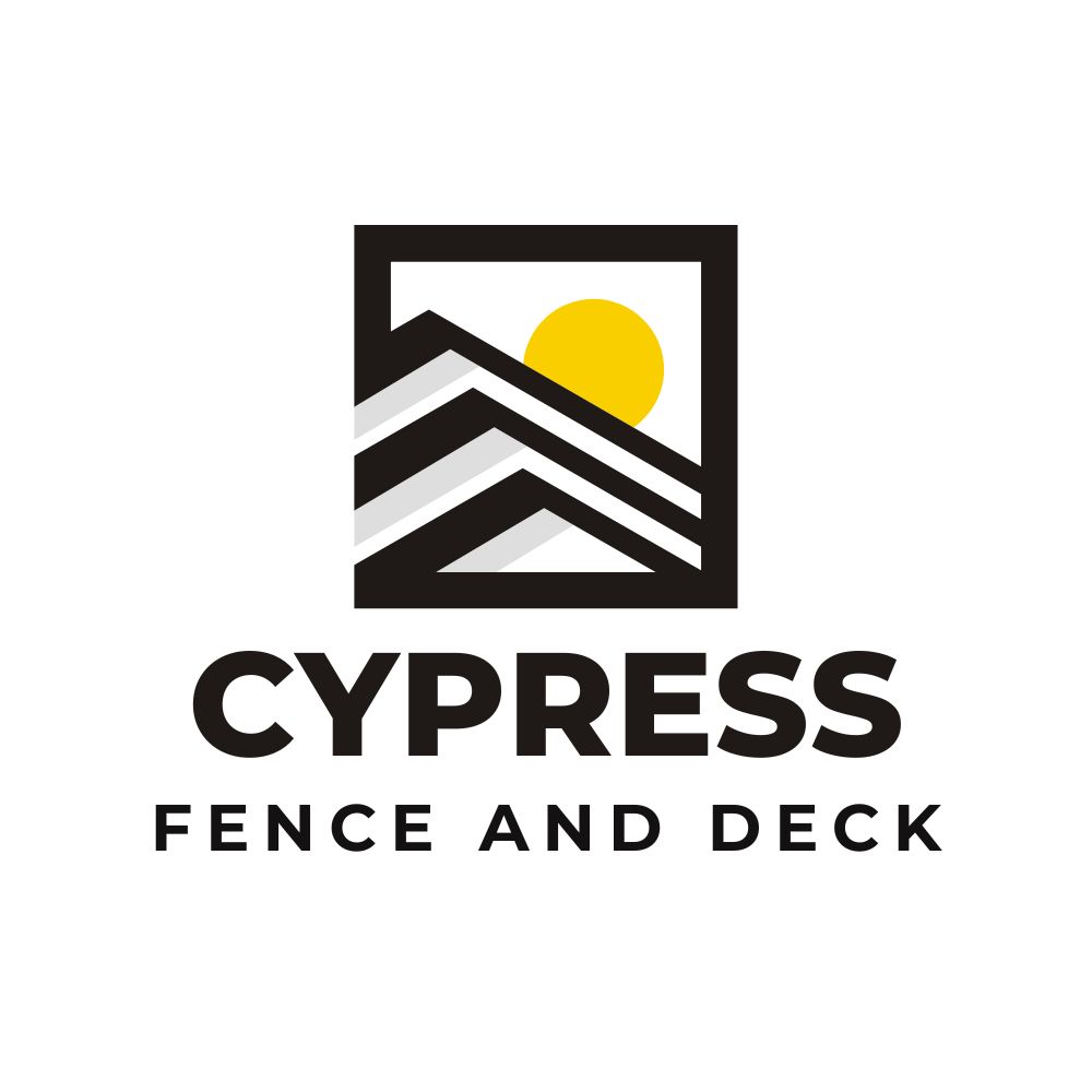 Cypress Fence and Deck